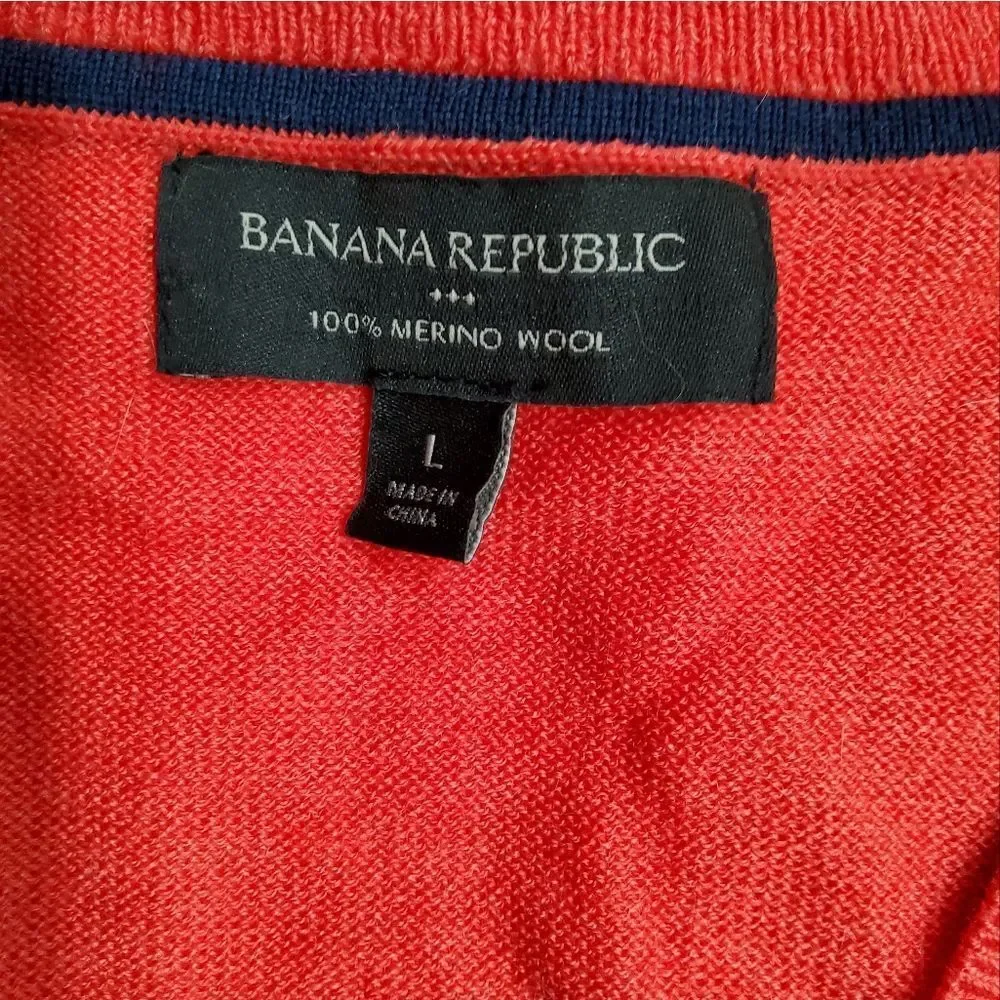 Banana Republic Men's Wool Sweater Size L